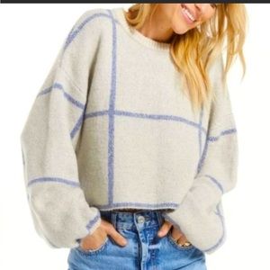 ZSupply’s Solange Cropped Sweater - Size SMALL